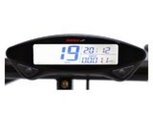 Tachometer KOSO Digital Multimeter EX-02 wei beleuchtet fr 2/4 Takt mit Straenzulassung