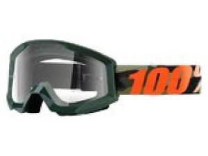Crossbrille 100% Strata Huntsitan durchsichtig