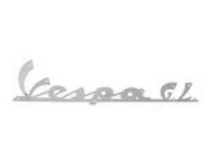 Emblem Vespa GL chrom