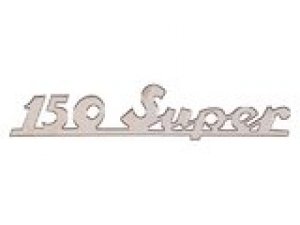Emblem Vespa Super 150cc chrom