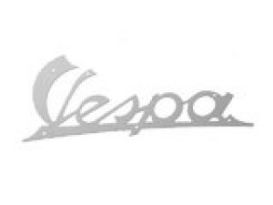 Emblem Vespa chrom