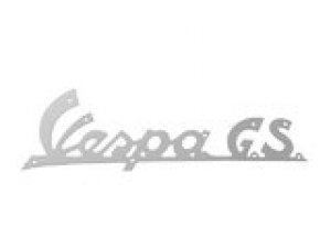 Emblem Vespa GS chrom