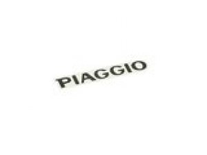 Emblem Beinschild PIAGGIO (zum Kleben) Piaggio 78x15mm schwarz
