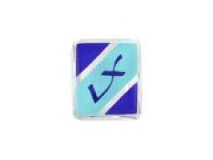 Emblem Kotflgel LX (zum Kleben) Vespa LX 50 - 150cc blau