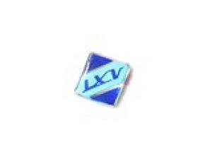 Emblem Kotflgel LXV (zum Kleben) Vespa LXV 50 - 150cc blau