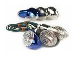 Blinker TNT ovalia carbon-look 12V/23W inkl. Ersatzbirne
