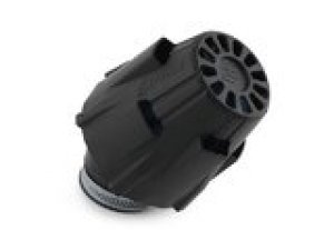 Luftfilter Polini Air Box, gebogen, 45, schwarz, 37mm, schwarz