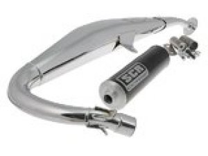 Auspuffanlage SCR Corse SM Chrom 50 Beta RK6 / Rieju RMS...