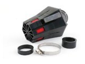 Luftfilter STR8 Evo 28-35mm gebogen schwarz / roter Schaumstoff