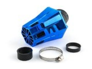 Luftfilter STR8 Evo 28-35mm gebogen blau / schwarzer Schaumstoff