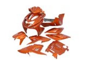 Verkleidungskit STR8 komplett 11 Teile Aerox / Nitro orange metallic