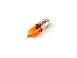 Birne 12V - 10W BAU9S versetzt orange