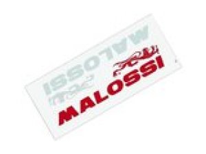 Aufkleber Malossi rot wei (220x50mm)