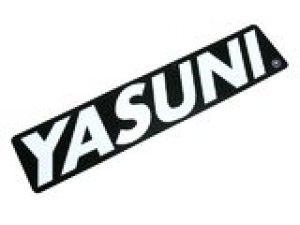 Aufkleber Yasuni Endschalldmpfer 170x38mm