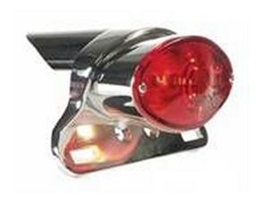 Rücklicht Cateye mit Halter E-geprüft inkl. Birne 12V/21W 5W