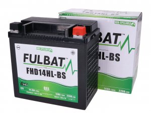 Batterie Fulbat FHD14HL-BS GEL fr Harley Davidson