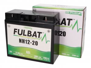 Batterie Fulbat NH12-20, NH12-18 GEL fr Rasentraktor, Rasenmher, Gartenmaschine