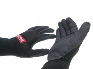 Arbeitshandschuhe / Mechaniker Handschuhe Motul nitrilbeschichtet Gre 10