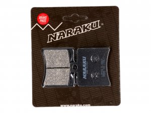 Bremsbelge Naraku organisch fr Aprilia SR50, Scarabeo, Baotian BT49QT