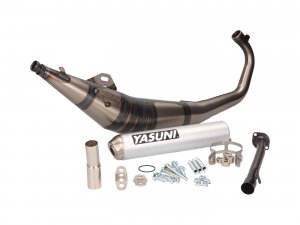 Auspuff Yasuni R1 MAX Aluminium fr Aprilia RS50, MBK X-Power, Rieju RS, MH RX, Yamaha TZR