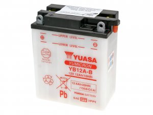 Batterie Yuasa YuMicron YB12A-B ohne Surepack