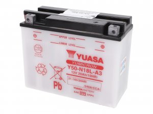 Batterie Yuasa YuMicron Y50-N18L-A3 ohne Surepack