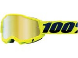 Crossbrille 100% Accuri 2 gelb / gold verspiegelt