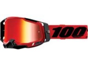Crossbrille 100% Racecraft 2 rot / rot verspiegelt