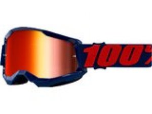 Crossbrille 100% Strata 2 MASEGO rot verspiegelt