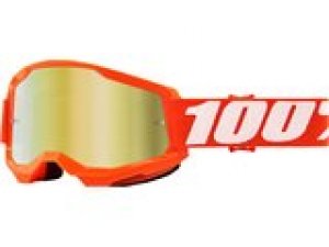 Crossbrille 100% Strata 2 orange / gold verspiegelt