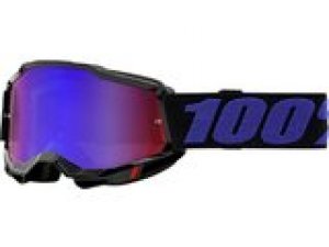 Crossbrille 100% Accuri 2 MOORE rot / blau verspiegelt