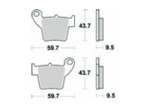 Bremsbeläge Braking 886CM 46 CR / CRF