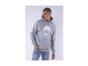 Hoodie PA Icon Cayler & Sons heather grau/wei M