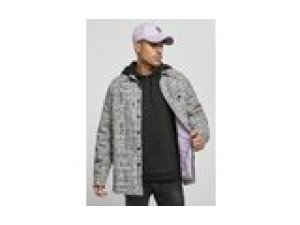 Hemdjacke Plaid Out Quilted Cayler & Sons schwarz/wei L