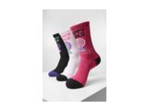 Socken Trippy World 3-Pack Cayler & Sons schwarz + pink + wei 35-39