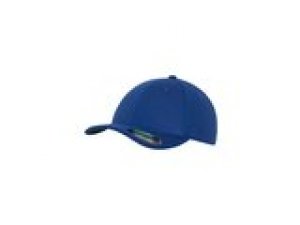 Baseball Cap Double Jersey Flexfit blau L/XL