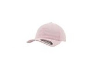 Baseball Cap Dad Hat Garment Washed Cotton Flexfit pink L/XL