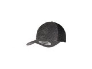 Baseball Cap 360° Omnimesh Flexfit 2-Tone charcoal/schwarz