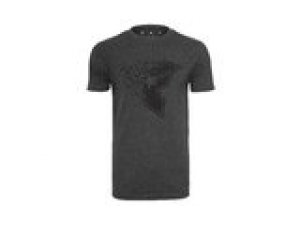 T-Shirt Blasted charcoal S