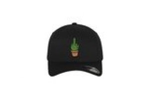 Baseball Cap Cactus Flexfit schwarz L/XL