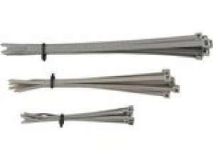 Kabelbinder 10cm / 15cm / 20cm grau (x30)