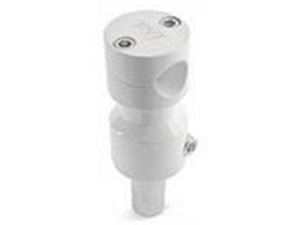 Adapter für Downhill Lenker GILERA/PIAGGIO weiss