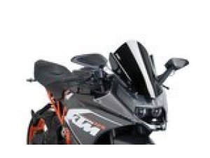 Windschild Puig Z-Racing schwarz KTM RC 125 / 200 / 390 ab 2014
