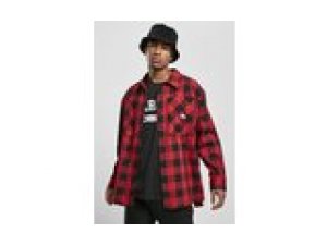 Karohemd Flannel Southpole rot S