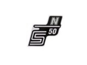 Schriftzug S50 N Folie / Aufkleber wei Simson S50
