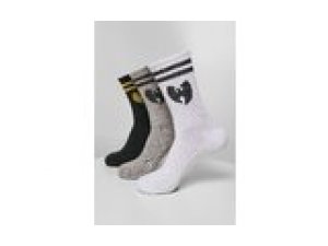 Socken 3-Pack Wu-Wear wei/grau/schwarz 43-46