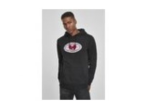 Hoodie Wu-Wear Globe Patch schwarz XS