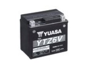 Batterie Yuasa YTZ6V DRY MF wartungsfrei - einbaufertig