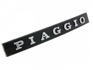 Schild / Schriftzug Piaggio fr Kaskade fr Vespa PX, PE T5