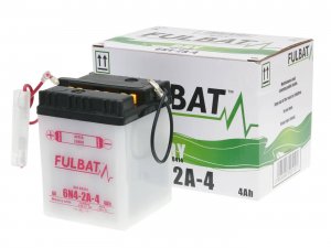 Batterie Fulbat 6V 6N4-2A-4 DRY inkl. Surepack